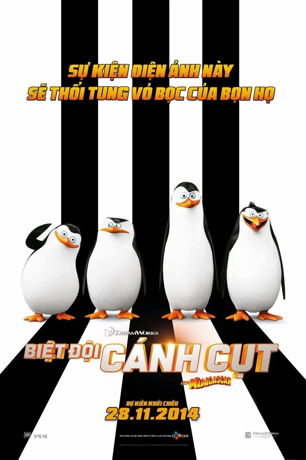 Phim Biệt Đội Cánh Cụt Vùng Madagascar