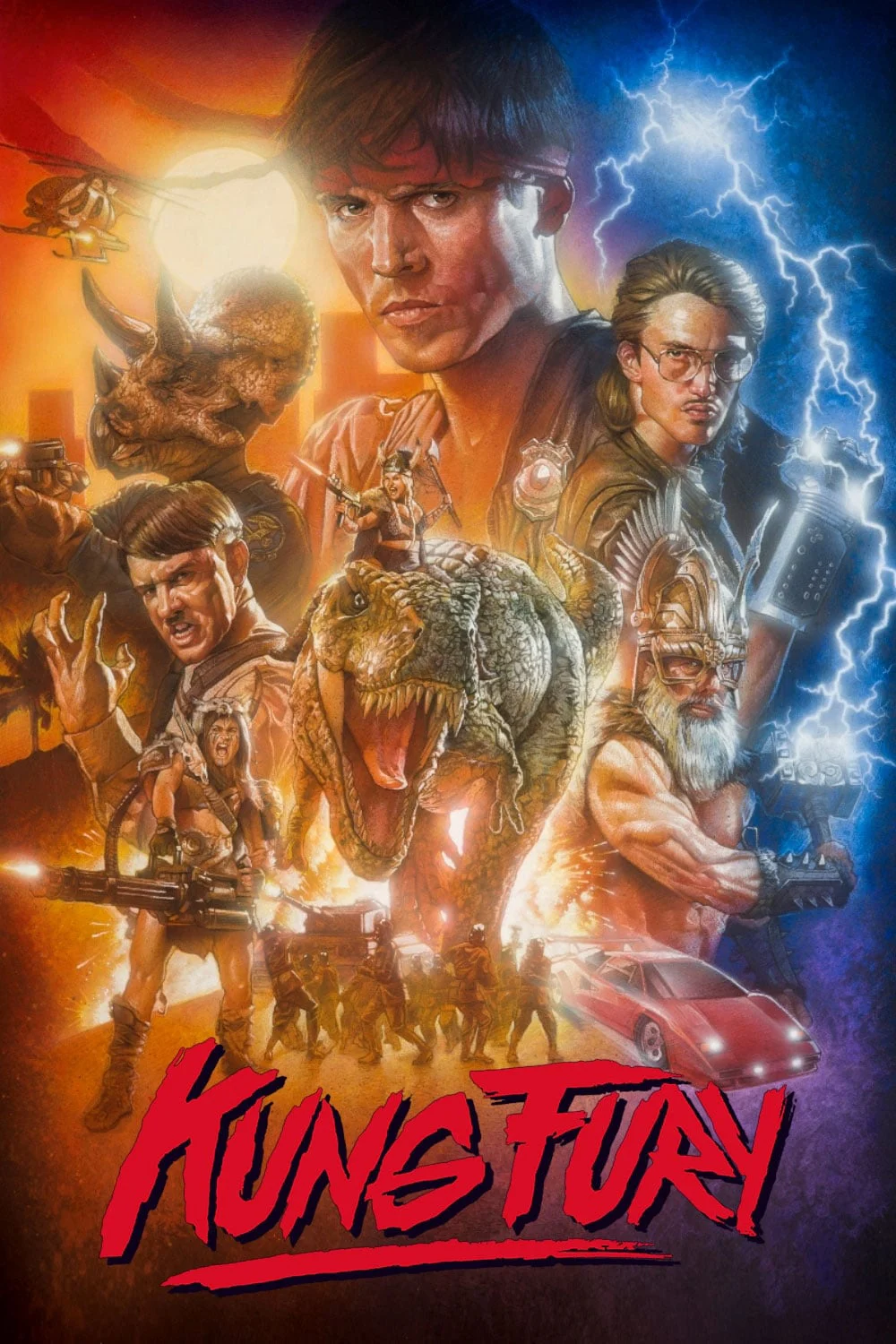 Poster phim Cảnh Sát Kung Fury