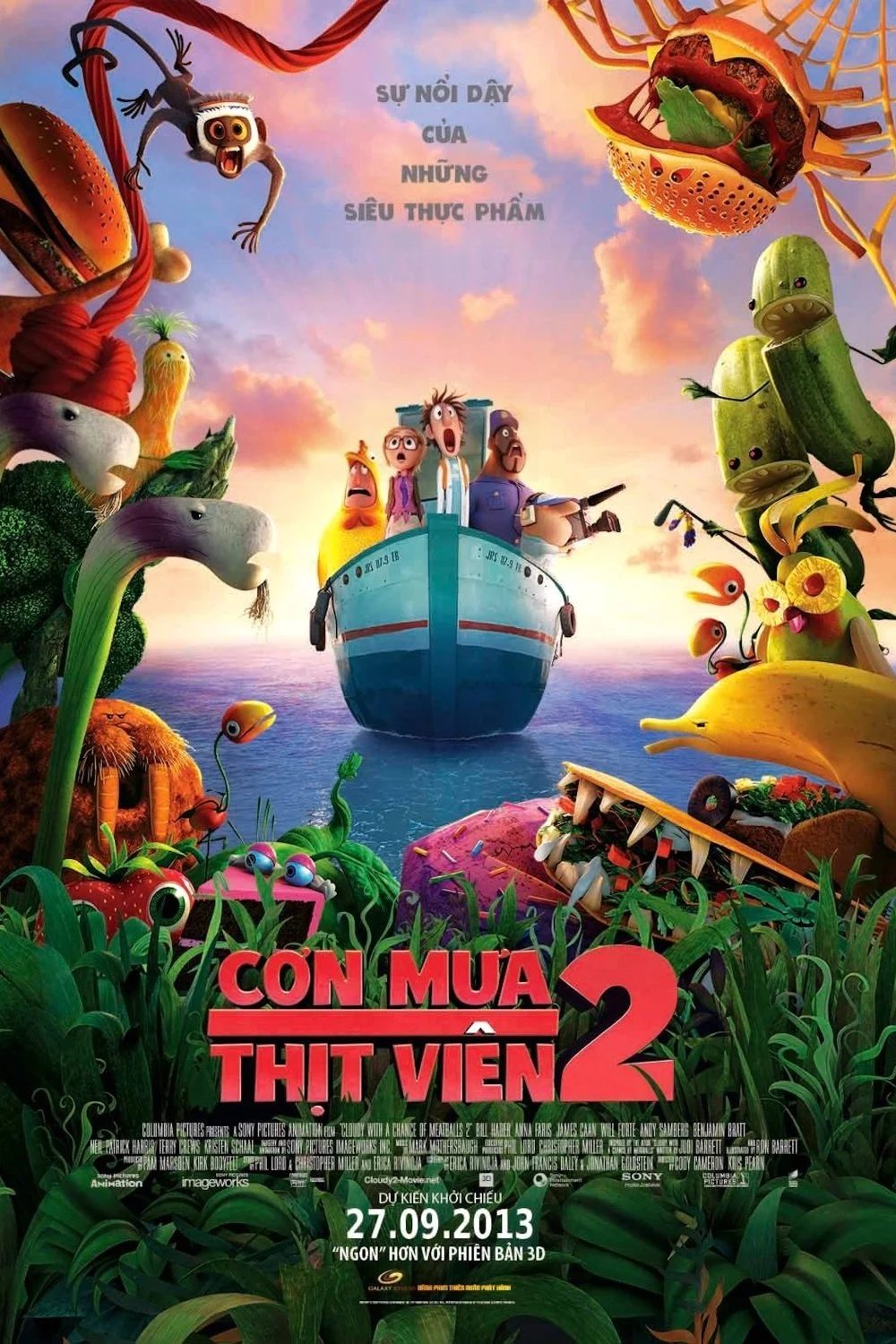 Phim Cơn Mưa Thịt Viên 2