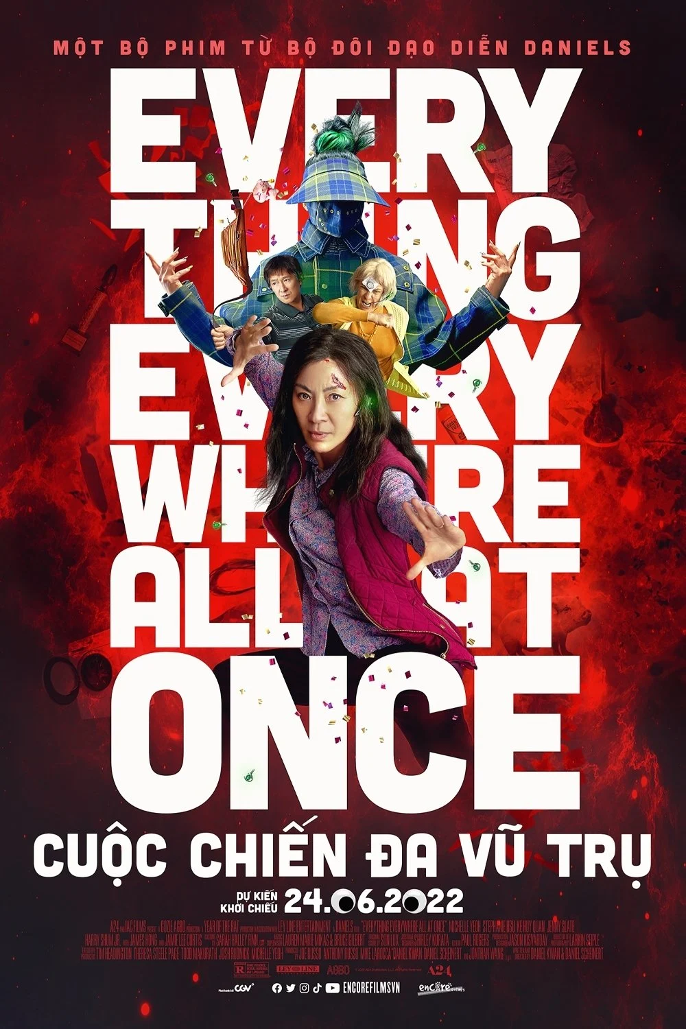 Phim Cuộc Chiến Đa Vũ Trụ (Mọi Thứ Mọi Nơi Mọi Lúc)