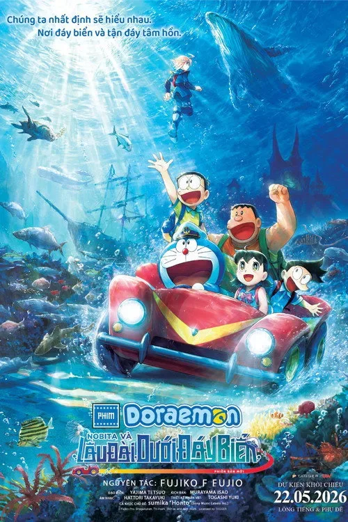 Phim Doraemon: Nobita và Lâu Đài Dưới Đáy Biển (Phiên Bản Mới)