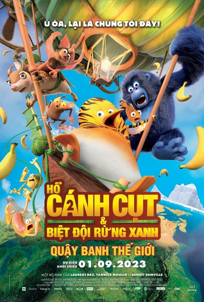Phim Hổ Cánh Cụt Và Biệt Đội Rừng Xanh 2: Quậy Banh Thế Giới