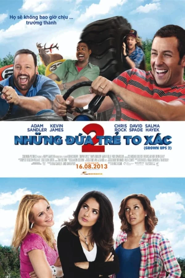 Poster phim Những Đứa Trẻ To Xác 2