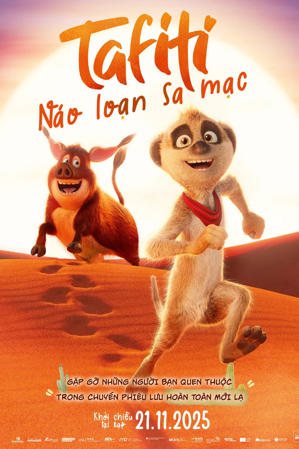 Phim Tafiti và Hành Trình Xuyên Sa Mạc